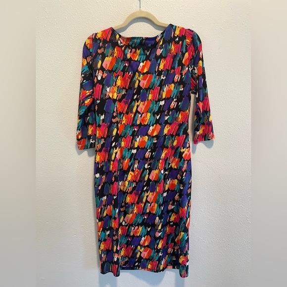 Anne Klein Colorful Dress Size 6 - Picture 13 of 16